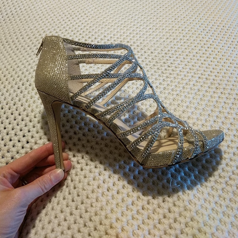 INC Rhinestone High Heels - Picture 5 of 5